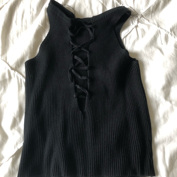 Crop sweater top - Picture 2 of 2